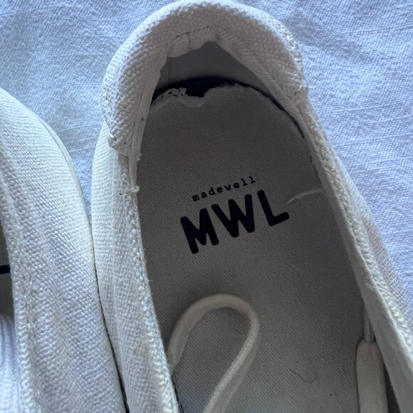 Madewell Men's Sidewalk Low-Top Sneakers in (Re)sourced Canvas - Picture 7 of 7